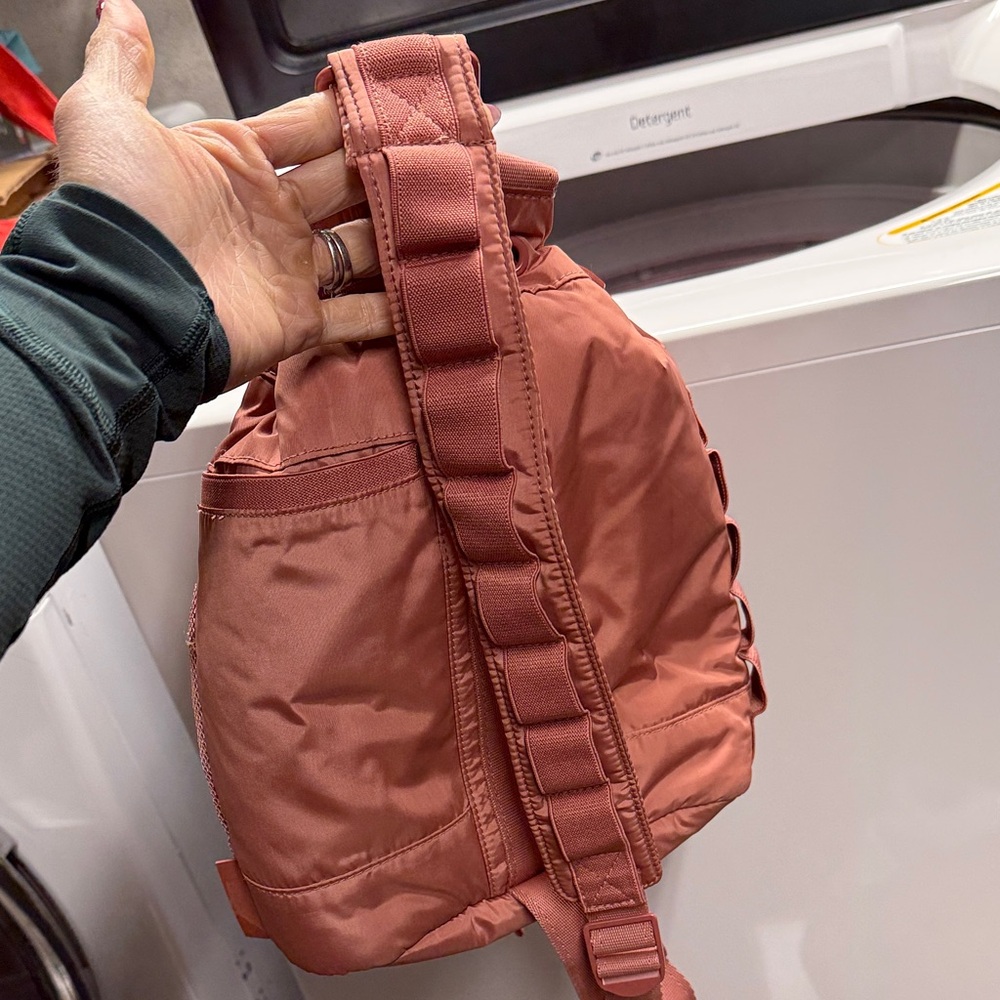 Dagne Dover Pink Drawstring Backpack - image 2